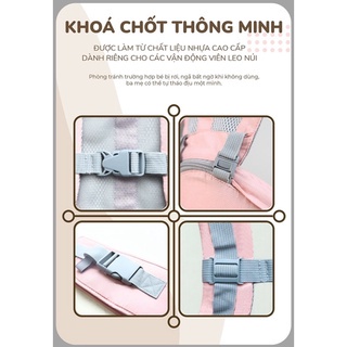 Địu Em Bé Đa Năng  Naava Tobe Chính Hãng Có Đế Ngồi Cứng
