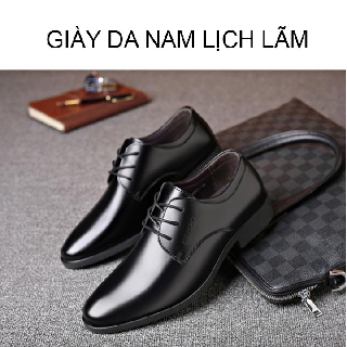 Giày nam da thật phong cách quý ông mã 8865