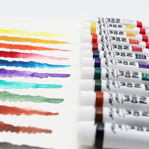 Bộ Màu Nước Mont Marte 12/18/24 Màu x 12ml - Watercolour Paints Signature - PMHS0027/PMHS0048/PMHS0049