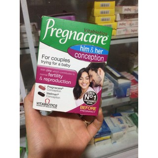 Viên uống tăng khả năng thụ thai Pregnacare Him and Her Conception