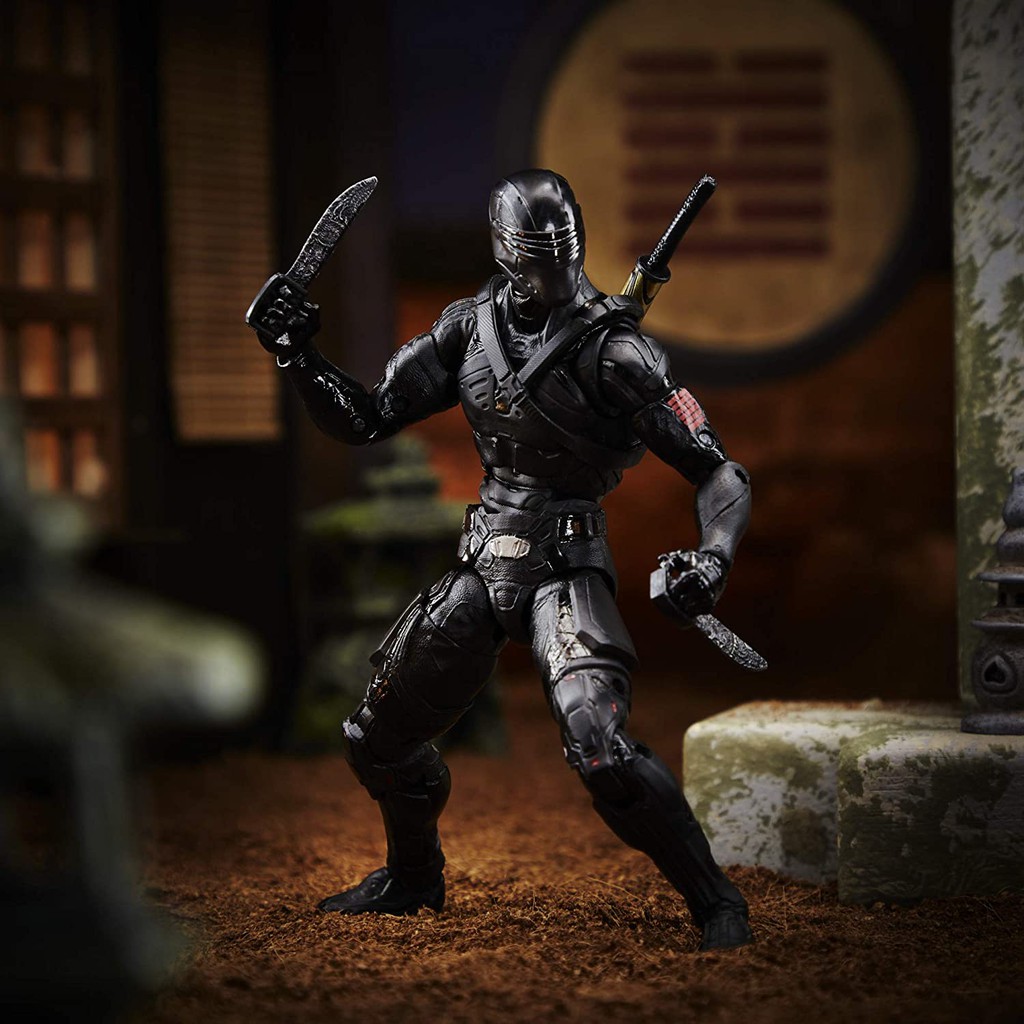 Mô hình nhân vật Hasbro G.I. Joe Classified Series 6 inches Snake Eyes: G.I. Joe Origins Snake Eyes