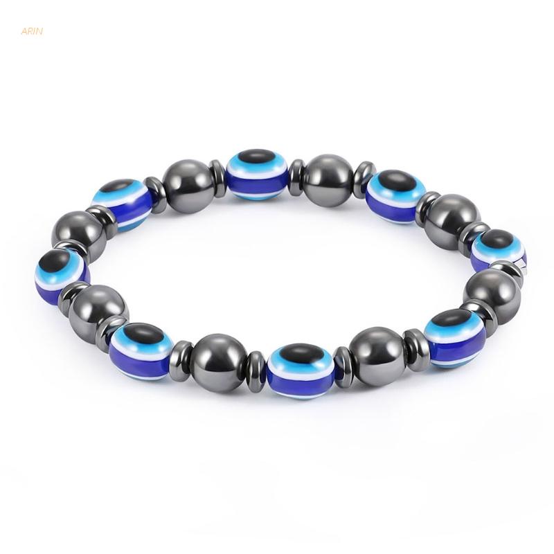 Vòng tay đá Hematite từ tính chăm sóc sức khỏe