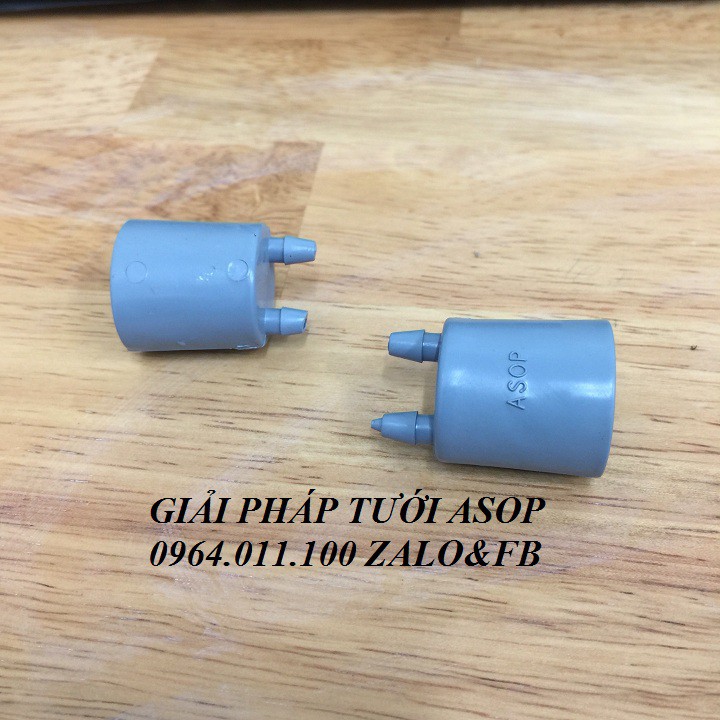10 Nắp khởi thuỷ PVC 21mm sang ống 5li