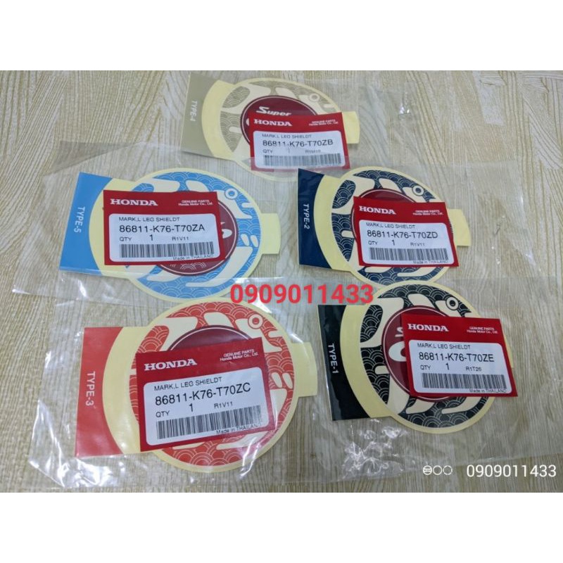 Tem bửng Super Cub 2019 Honda Thailand