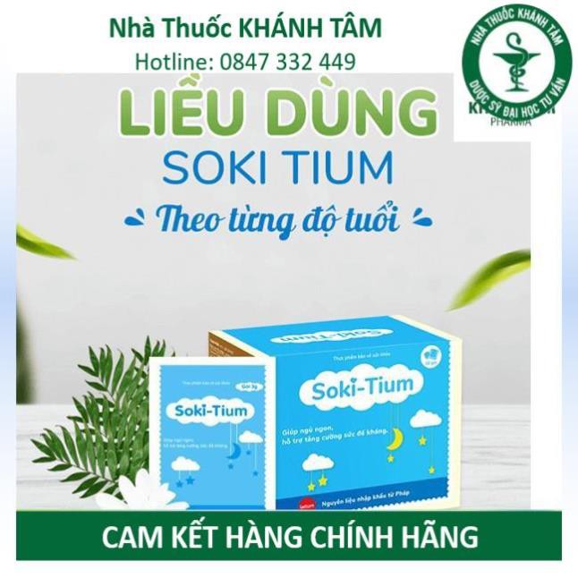 SOKI TIUM - Sữa non giúp bé ngủ ngon - Colostrum - SOKITIUM _Khánh Tâm ! ! | BigBuy360 - bigbuy360.vn