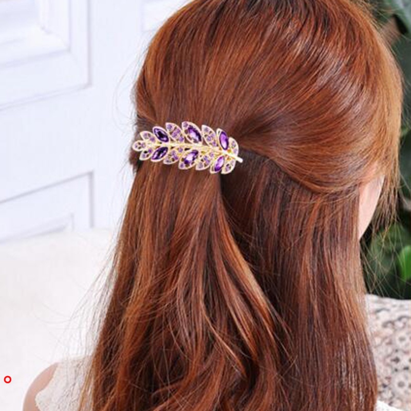 Kẹp tóc hình vương miện phong cách sang trọng cho tóc