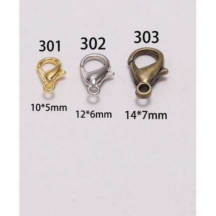 Set 50 Móc Cài Nối Chuyên Dụng Cho Thợ Làm Đồ Trang Sức