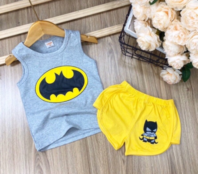 HOT TREND Bộ siêu nhân bé trai bộ người nhện spider man bộ batman bé trai- đồ bộ siêu nhận bé trai siêu hót