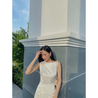 [THIẾT KẾ CAO CẤP] Đầm lụa trắng