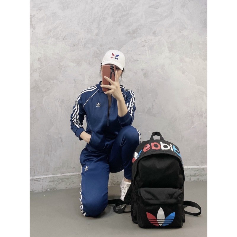 ⚡️Balo Adidas,Balo thời trang,học sinh B184 Originals Backpack Black FL9627 Full Tag Code