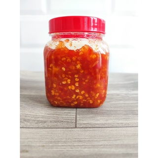 [Ớt rim, xốt me] | Tùy chọn hủ ớt rim hoặc hủ xốt me để ăn kèm bánh tráng phơi sương | Chợ Cô Thu