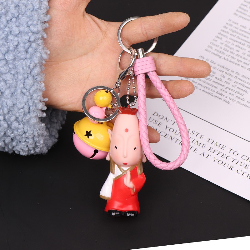 Móc Khóa Gắn Hình Nhân Vật Hoạt Hình Dễ Thương