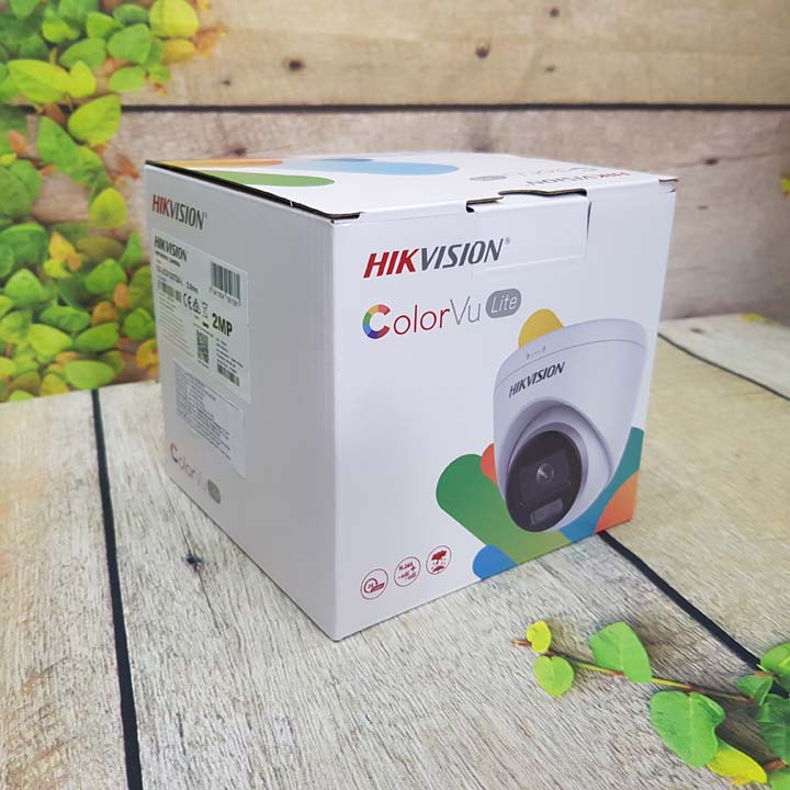 Camera có màu ban đêm bán cầu dome Hikvision DS-2CE70DF0T-F vỏ thép lắp trong nhà