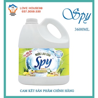 Nước lau sàn spy dung tích 3600ml/950ml – 5 mùi hương