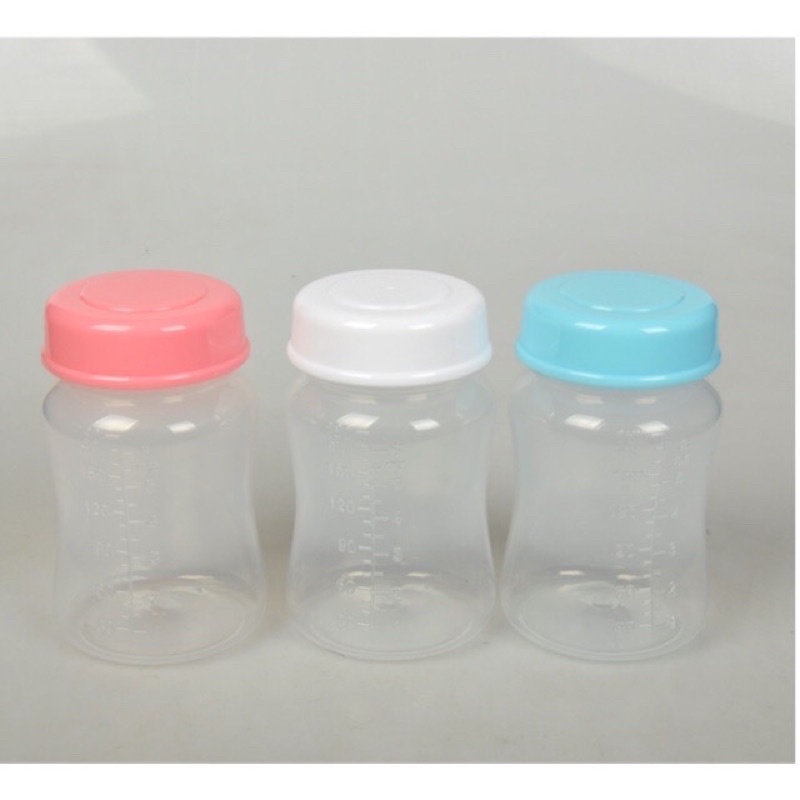Bình trữ sữa cổ rộng 180ml có nắp