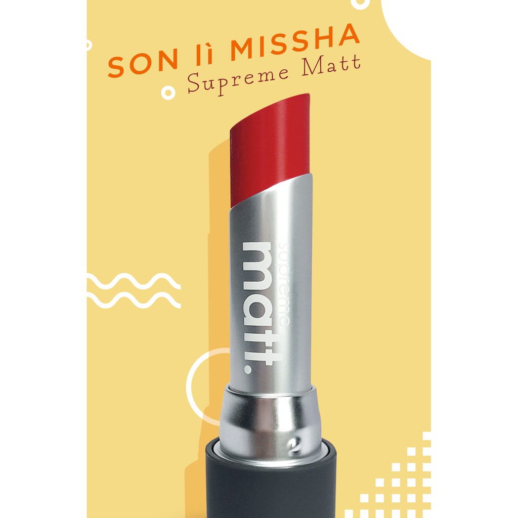 SON LÌ MISSHA SUPREME MATT LIP ROUGE