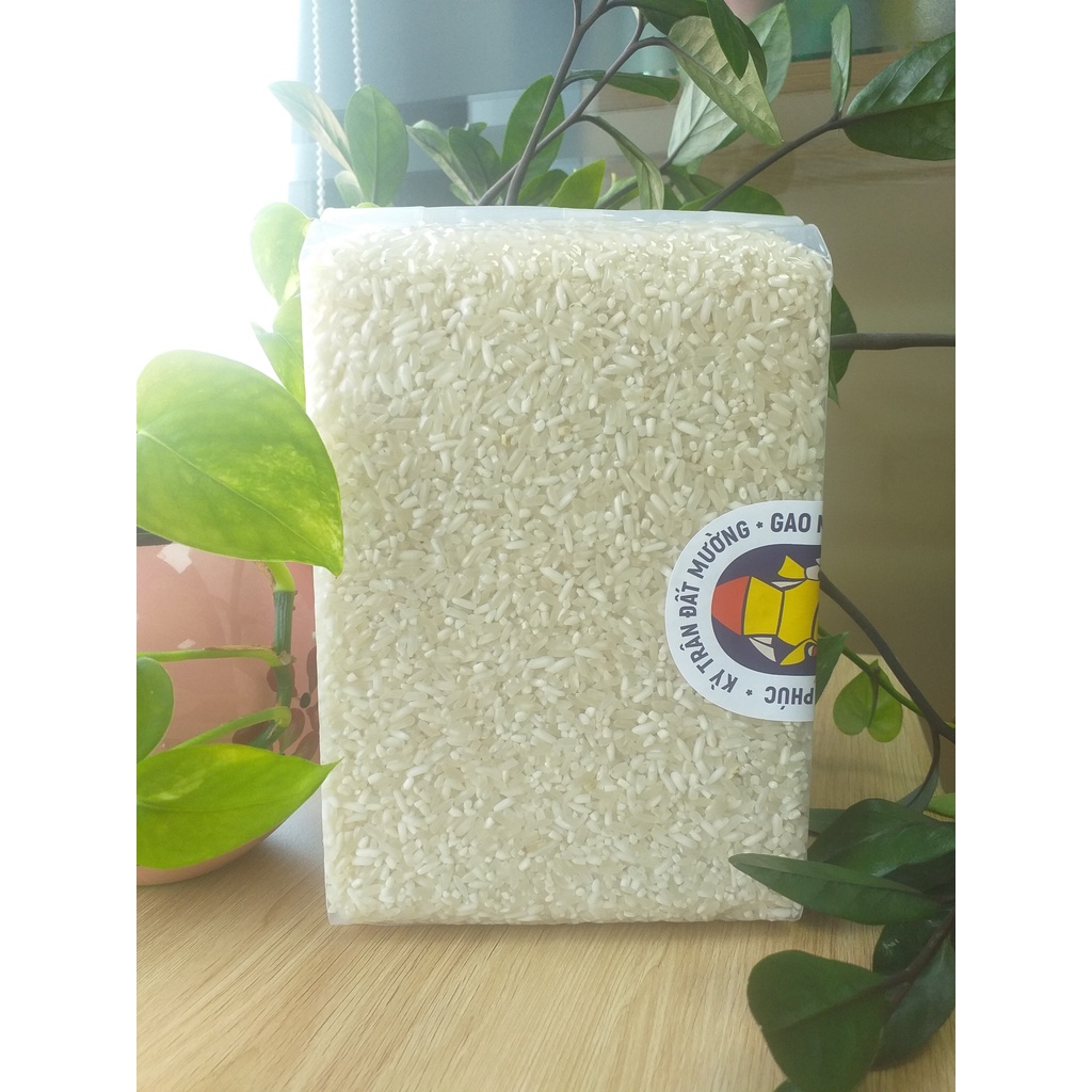 Gạo hữu cơ - Gạo séng cù mường khương đặc sản tây bắc hạt gạo to tròn thơm túi hút chân không an toàn thực phẩm