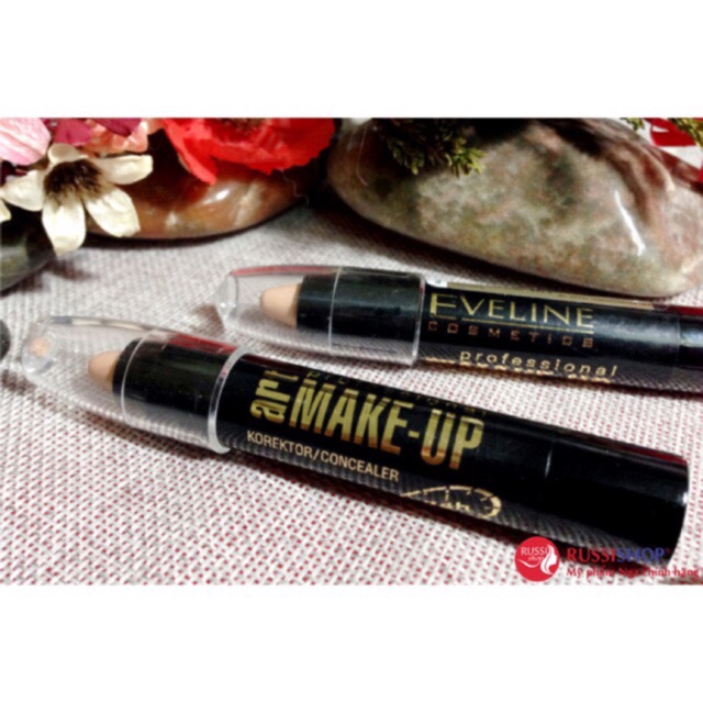 Bút Che Khuyết Điểm Eveline, che phủ 24h