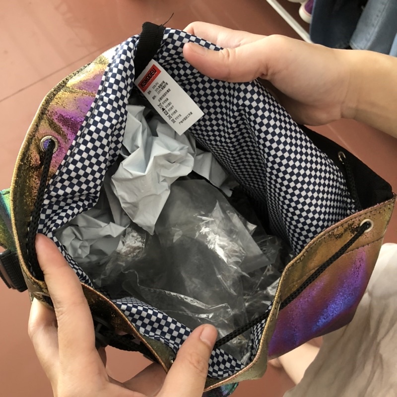 Balo rút hobogram ánh kim thời trang cá tính