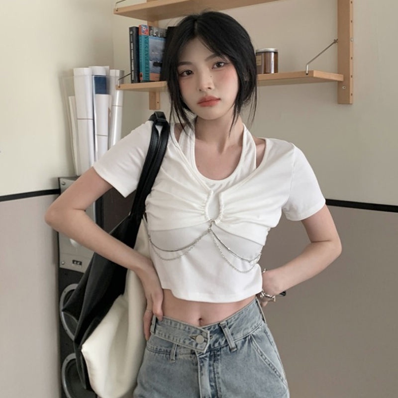 Áo Thun NgắN Tay Giả Hai LớP ThờI Trang Cho Nữ JL-TX-336