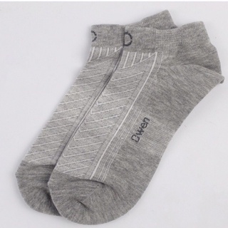Tất nam, vớ nam cổ ngắn cao cấp Owen mã O-111 chính hãng cotton co giãn khử mùi không hôi chân không xù lông Mai xuất dư