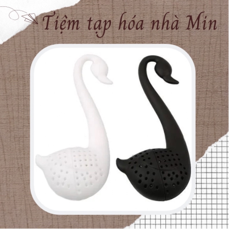 Lọc trà hình thiên nga đen
