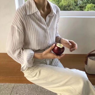 Sơ mi kẻ dọc