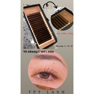 Mi nhung mix nâu TPT