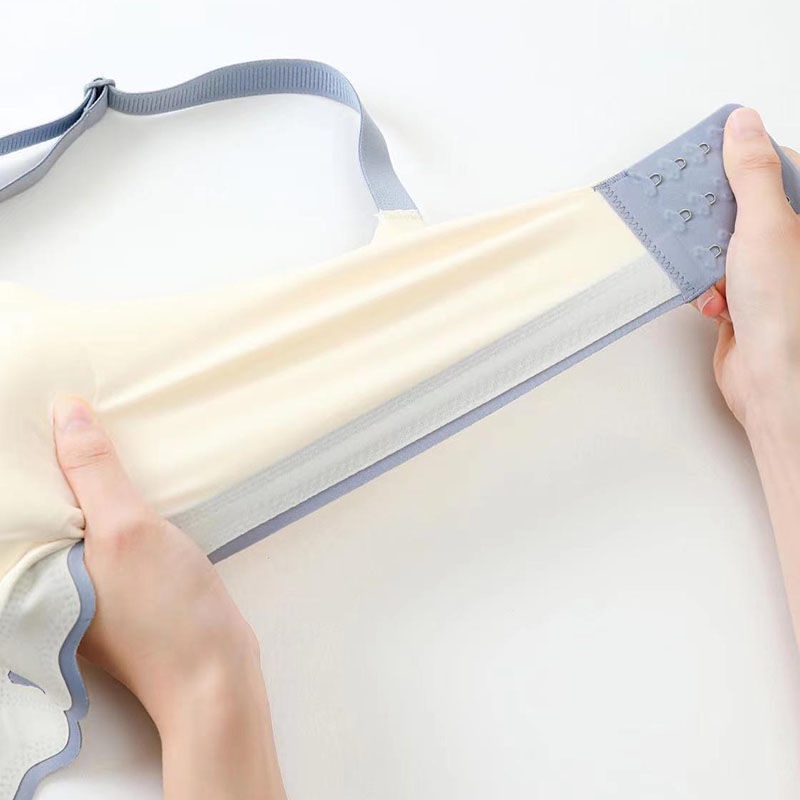 Áo Ngực Thể Thao Không Gọng Không Đường May Chống Chảy Xệ Thoáng Khí Thoải Mái Cho Mẹ Bầu