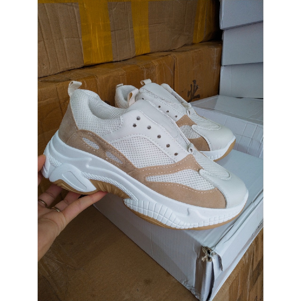 {Sales Xả Kho SLL} Giày Thể Thao Đế Khủng Pha Màu Mắt Cáo Cực Chất Hót Trend | BigBuy360 - bigbuy360.vn