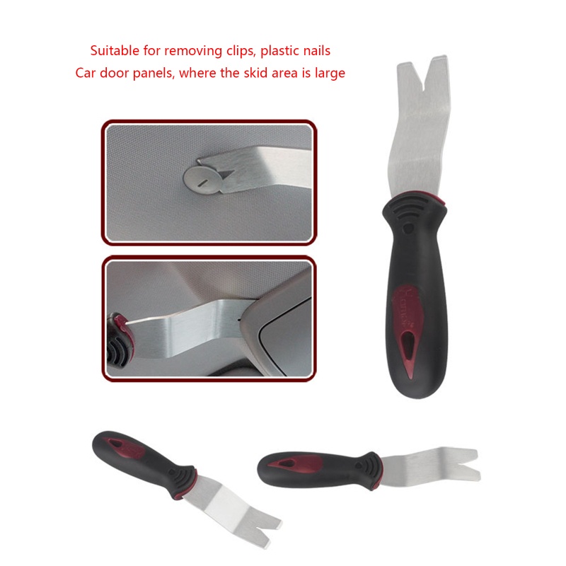 Tua Vít Khóa Cửa Xe Hơi Bằng Thép Không Gỉ Kèm Lưỡi Nhựa Chuyên Dụng