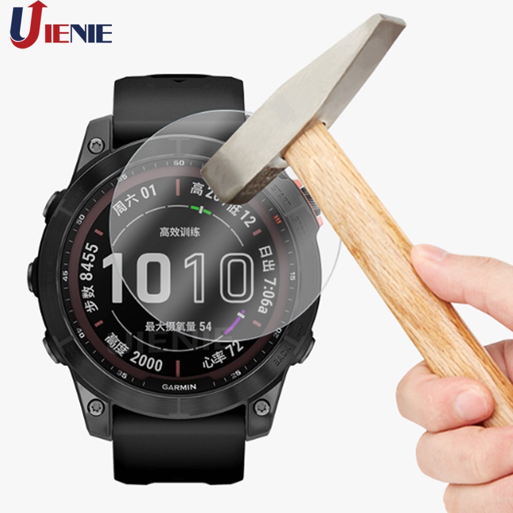 Set 2 Kính Cường Lực Bảo Vệ Màn Hình Đồng Hồ Thông Minh Garmin Fenix 7 7S 7X