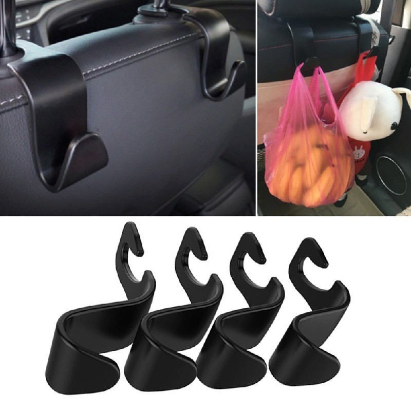 Bộ 2 móc treo chai nước gắn ghế xe hơi tiện lợi