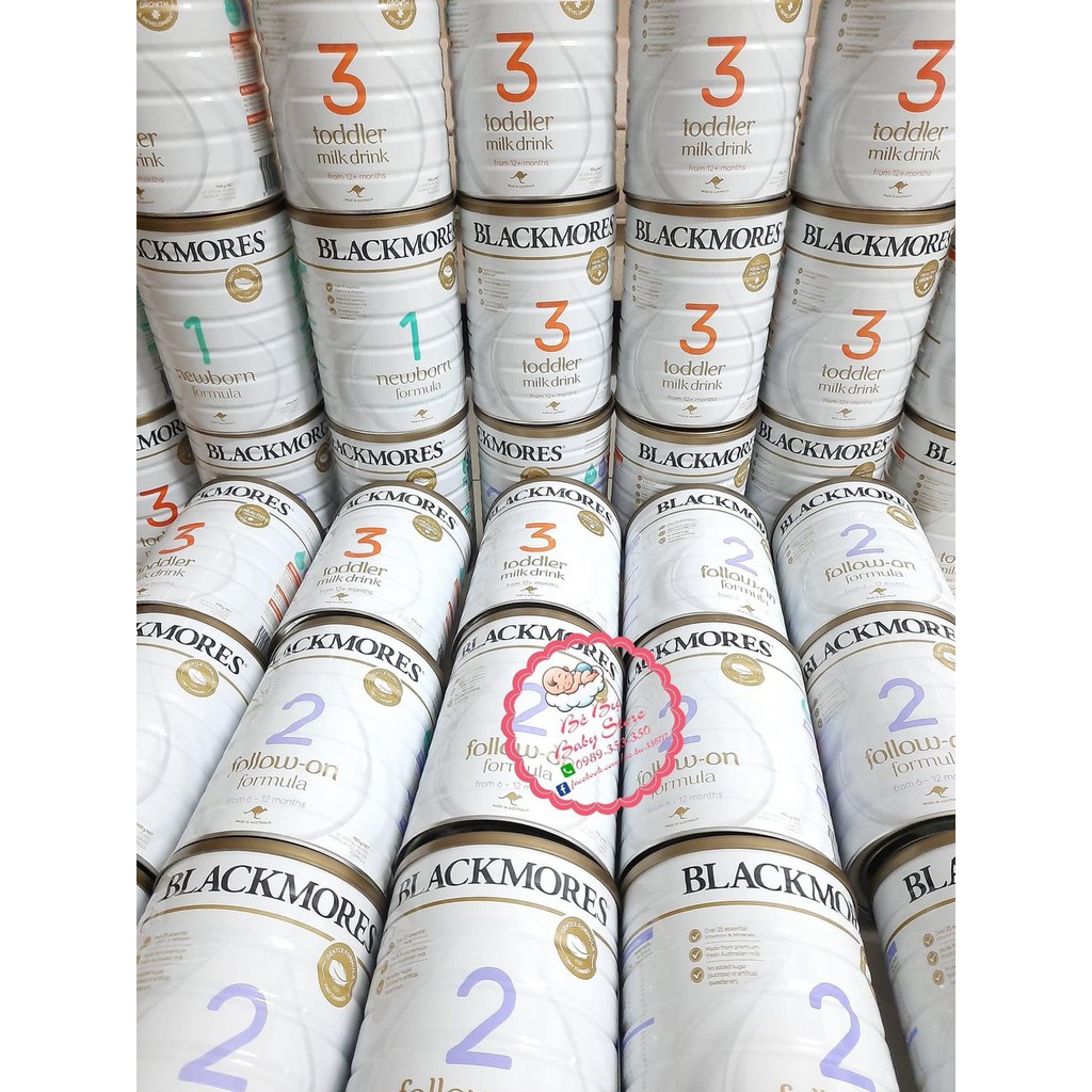 Sữa blackmore số 1,2,3 ( date 9/2022)