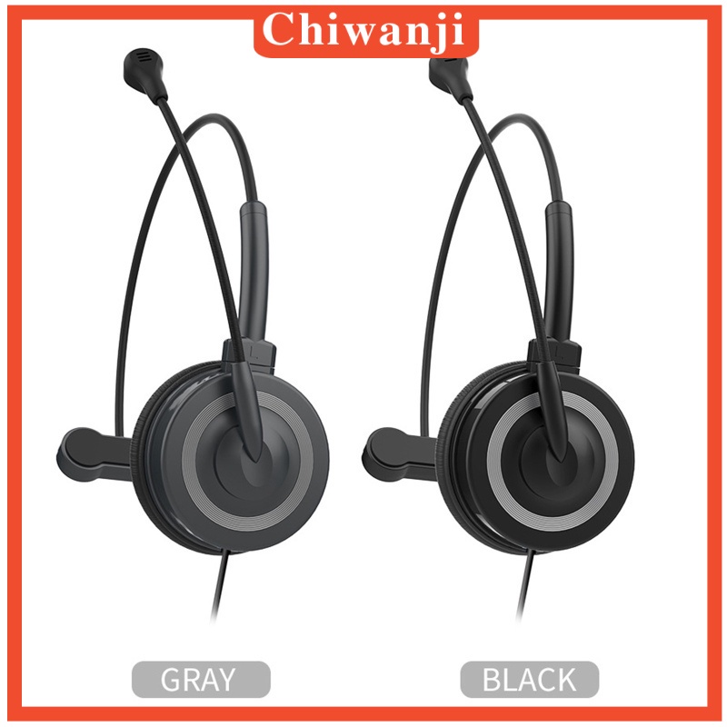 Tai Nghe Chụp Tai Có Dây Cổng Usb Kèm Mic Cho Trường Học / Công Sở
