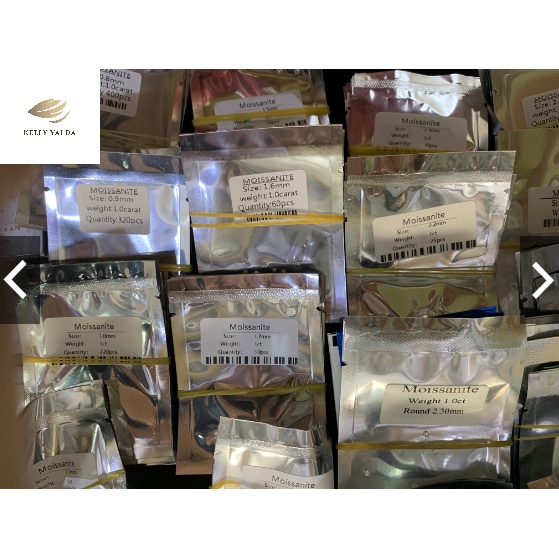 Moissanite  giác cắt tròn - Kim Cương Nhân Tạo U.S.A