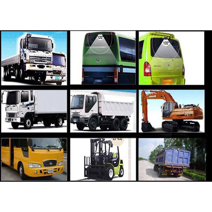 Bộ camera lùi và màn hình 7inch không dây cho xe tải, xe khách, xe container... | BigBuy360 - bigbuy360.vn