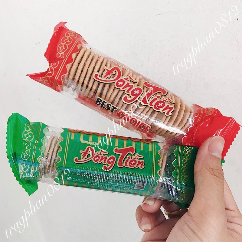 Bánh quy đồng tiền Hải Việt (1 gói)
