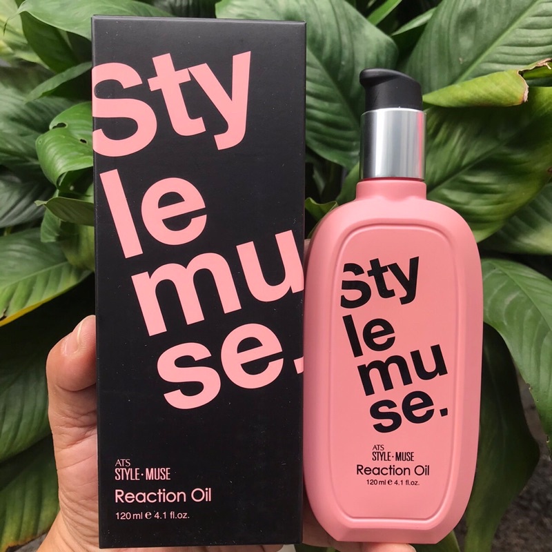 Tinh Dầu dưỡng chăm sóc tóc ATS Stylemuse Reaction Oil 120ml ( New 2021 )*