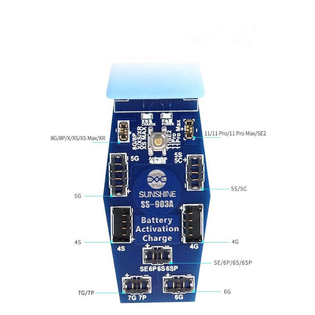 Kích pin i.Phone SS-903A Hỗ trợ từ i.Phone 4-11Promax