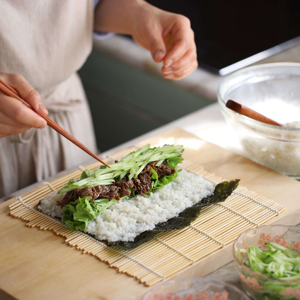 NGUYÊN LIỆU LÀM KIMBAP