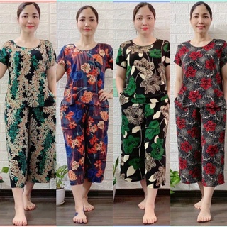 Bộ lanh đại ống sớ bộ mặc nhà chất lanh loại 1 mềm mát
