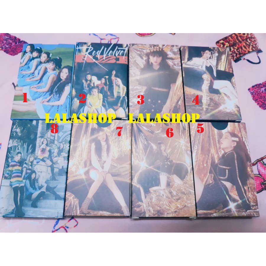 [MUA 1 TẶNG 1]8 MẪU Lomo Card Red Velvet CÁC LOẠI