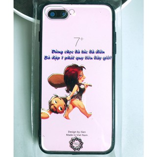 ỐP LƯNG IPHONE 7 PLUS/ 8 PLUS IN HÌNH CÁ TÍNH ISEN - MAU 151
