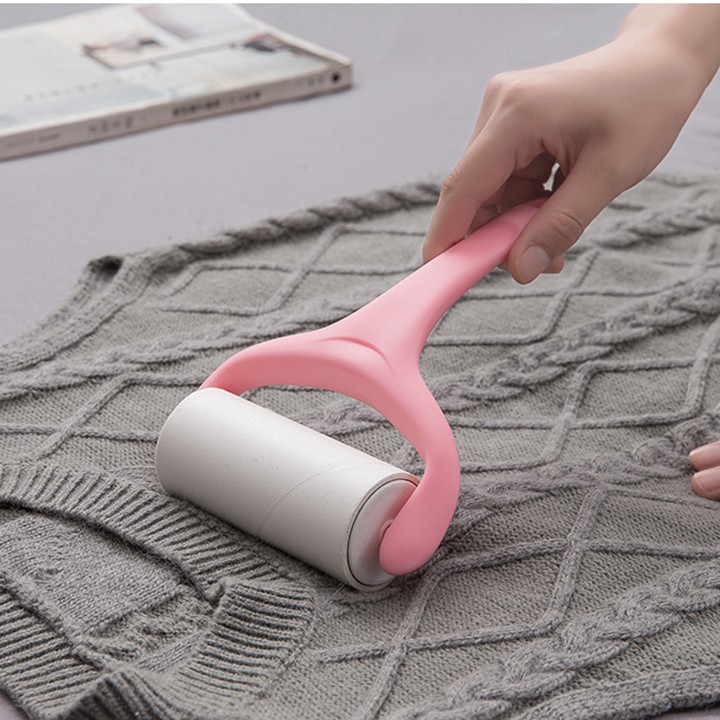 Cây lăn dính bụi bẩn lông chó mèo, tóc bám trên quần áo thảm sofa siêu sạch dùng được rất nhiều lần
