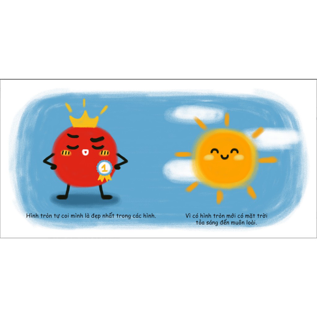 Sách Ehon Có phải hình tròn là đẹp nhất Ehon Nhật Bản cho bé từ 0 6 tuổi