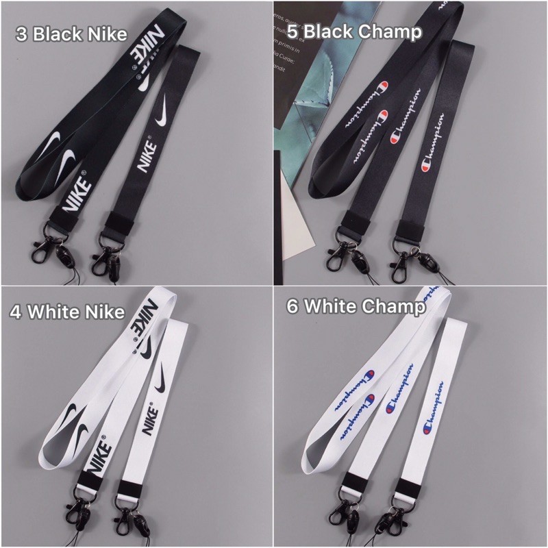 Dây đeo điện thoại di động và thẻ ID in họa tiết thương hiệu tùy chọn