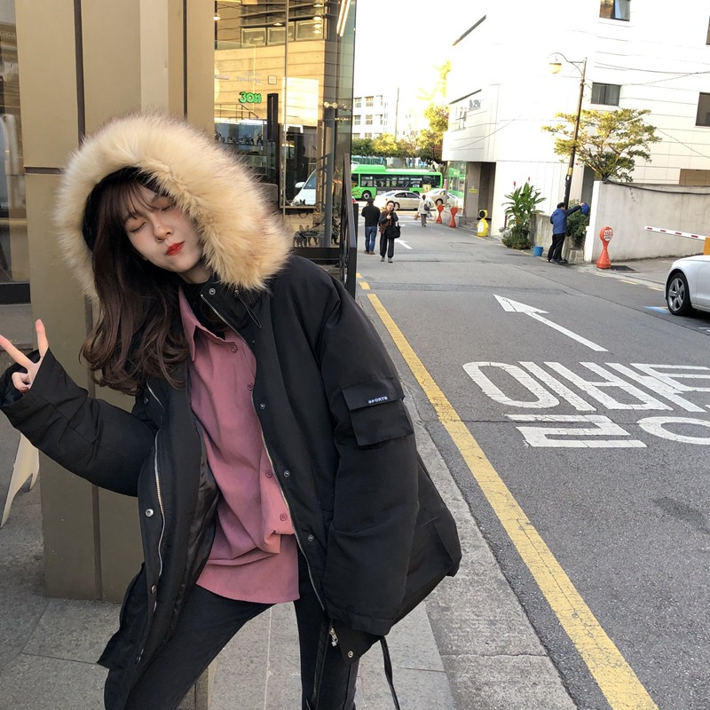 SUXI Áo Sơ Mi Dáng Rộng Màu Sắc Đơn Giản Phong Cách Hàn Quốc Thời Trang Mùa Thu Cho Nữ