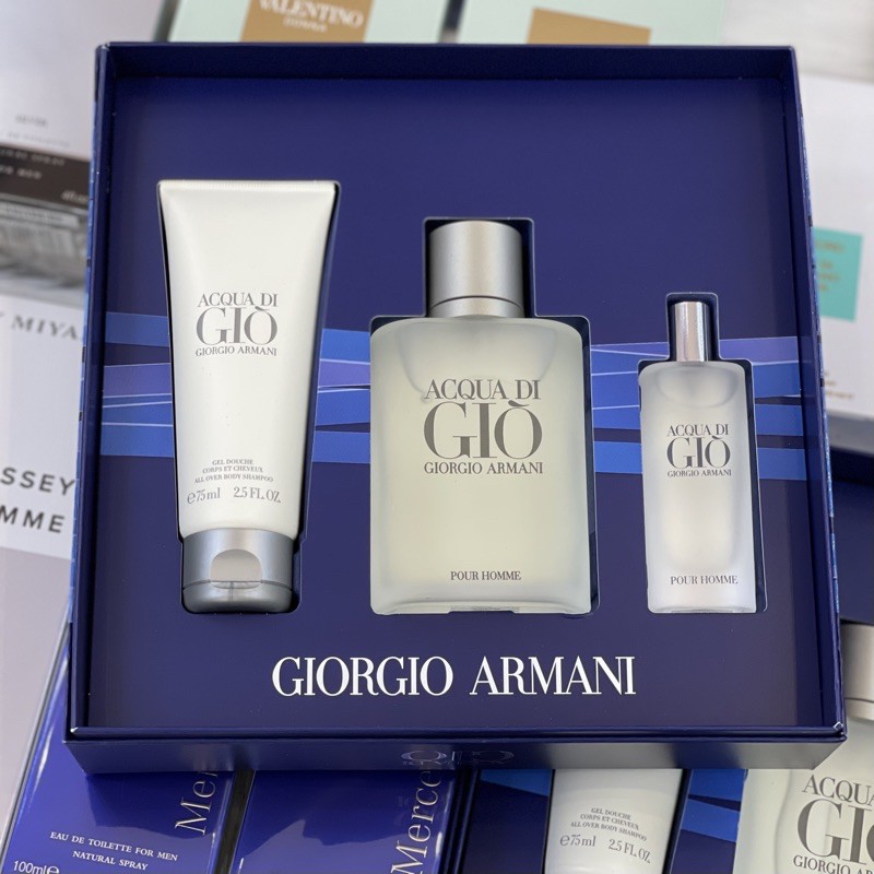 Set Nước Hoa Nam Acqua Di Gio 100ml