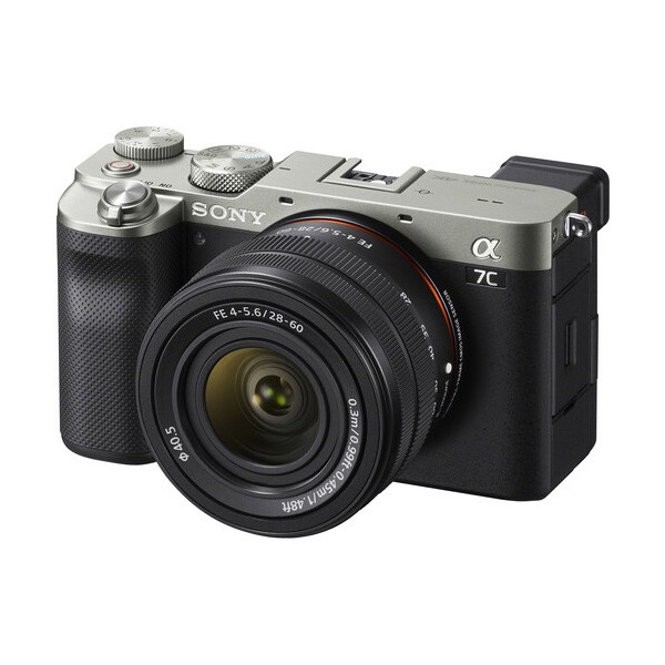 Máy ảnh Sony A7C + Kit 28-60mm (Bạc)- Chính Hãng